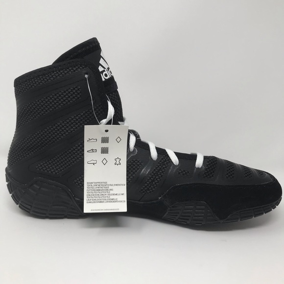 Adidas Adizero Wrestling Shoes BA8020 Varner black - Picture 4 of 8